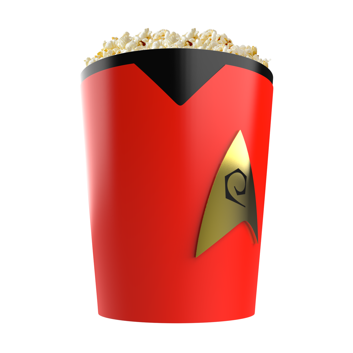 Star Trek 60th Anniversary 130oz Enterprise Uniform Popcorn Buckets